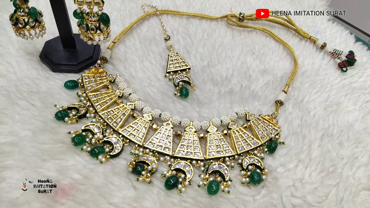 Heena imitation surat surat imitation market jewellery design