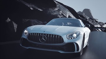 Introducing Mercedes-AMG GT (Blender)