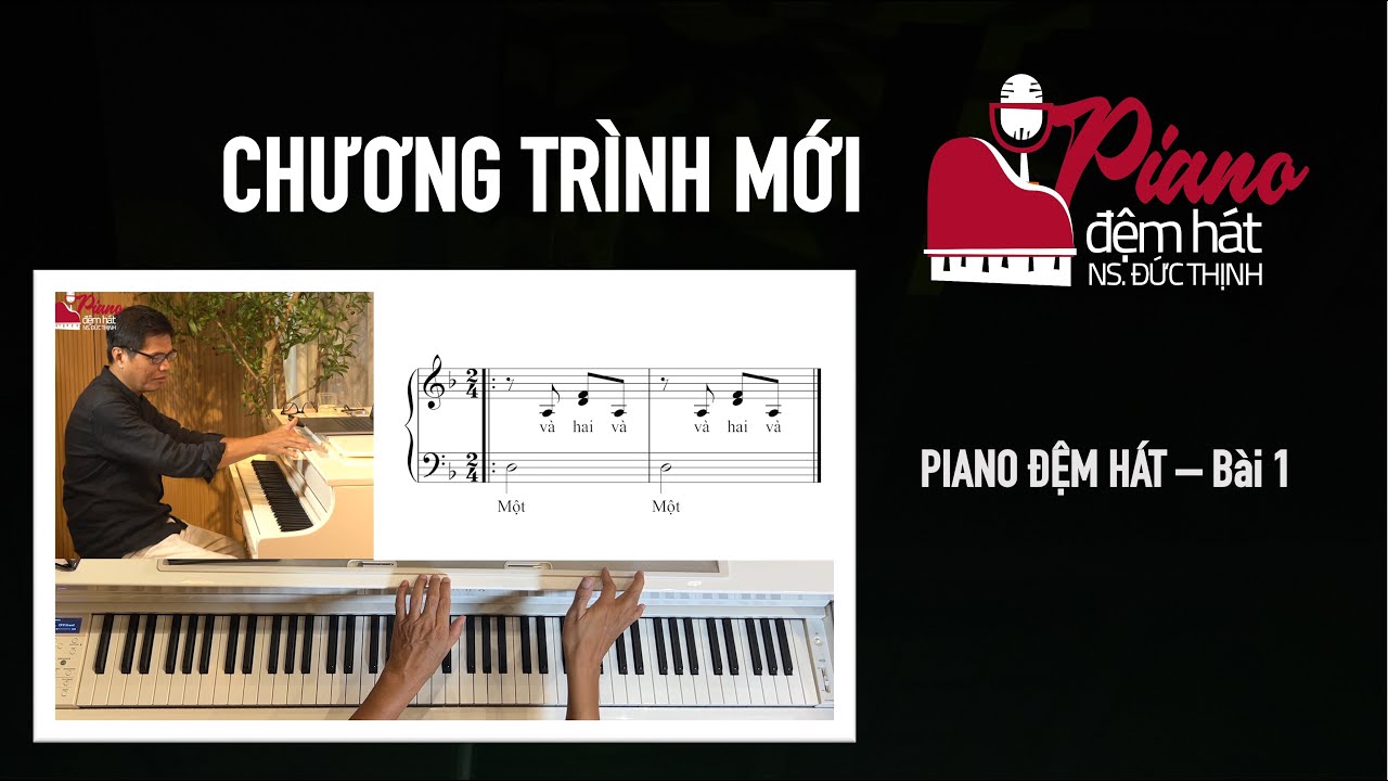 PIANO ĐỆM HÁT - BÀI 1| CHỈ CẦN MỘT NỐT ĐEN, CÓ THỂ ĐỆM MỘT BÀI HÁT?