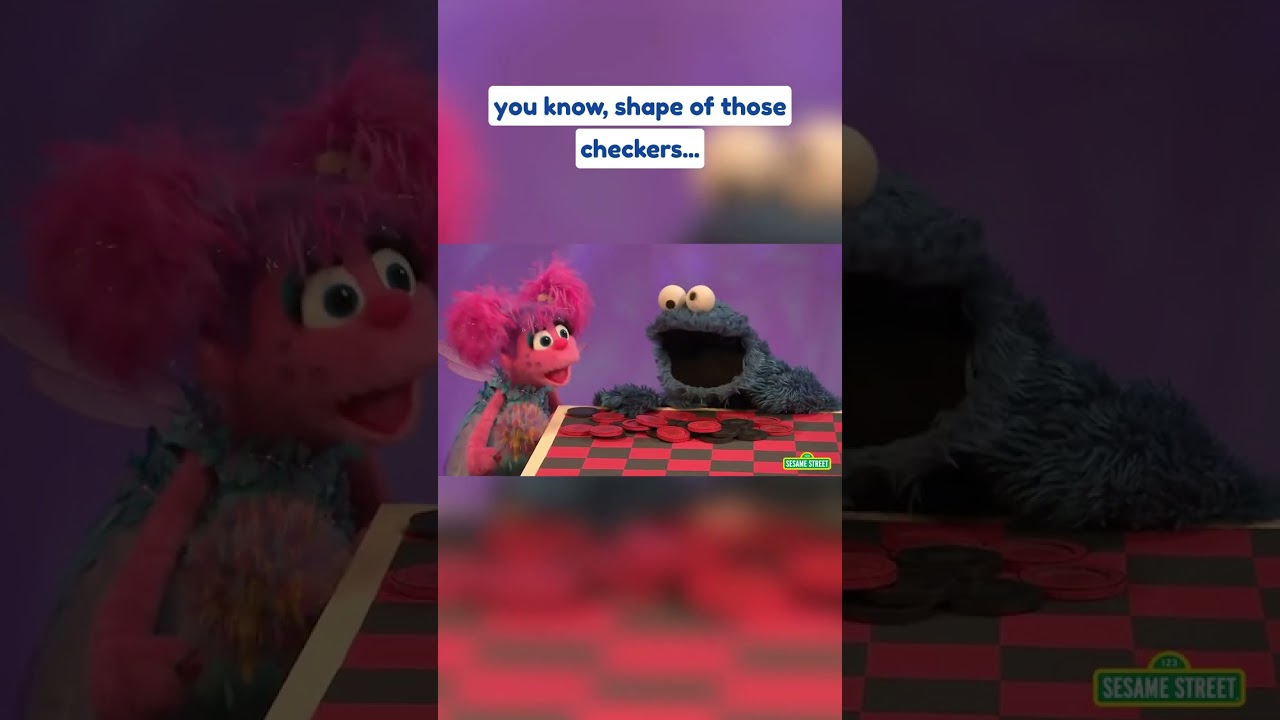 Oh No! Cookie Monster Ate All of the Checkers! 
