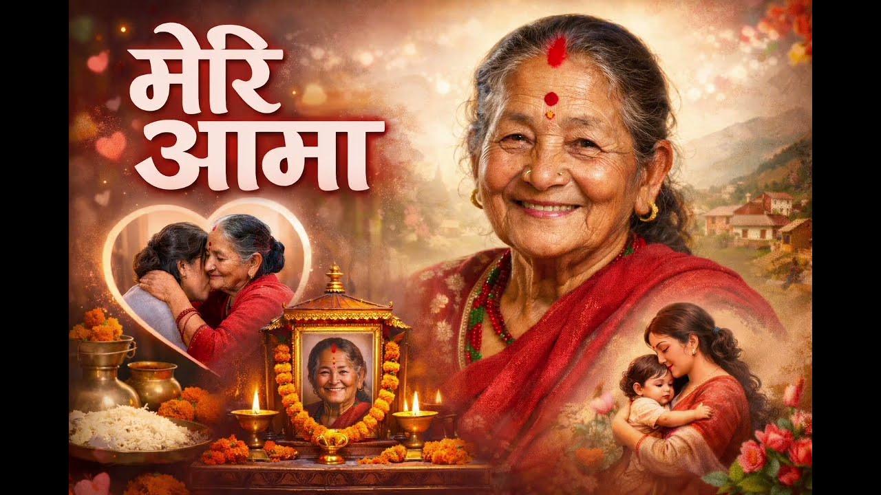 New Nepali  emotional  music  मेरी आम 