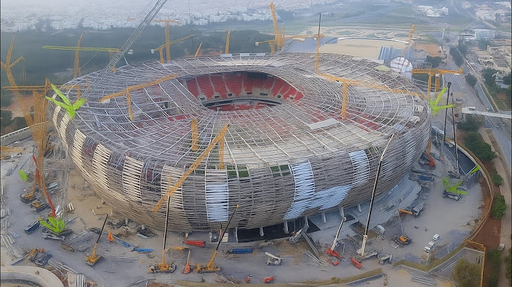 أشغال ملعب الرباط اليوم | تطورات جديدة في السقف والشاشات العملاقة قبل كأس إفريقيا المغرب 2025