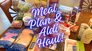 Weekly Grocery Haul &amp; Meal Plan