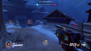 Perfect Flag Capture with Sombra!