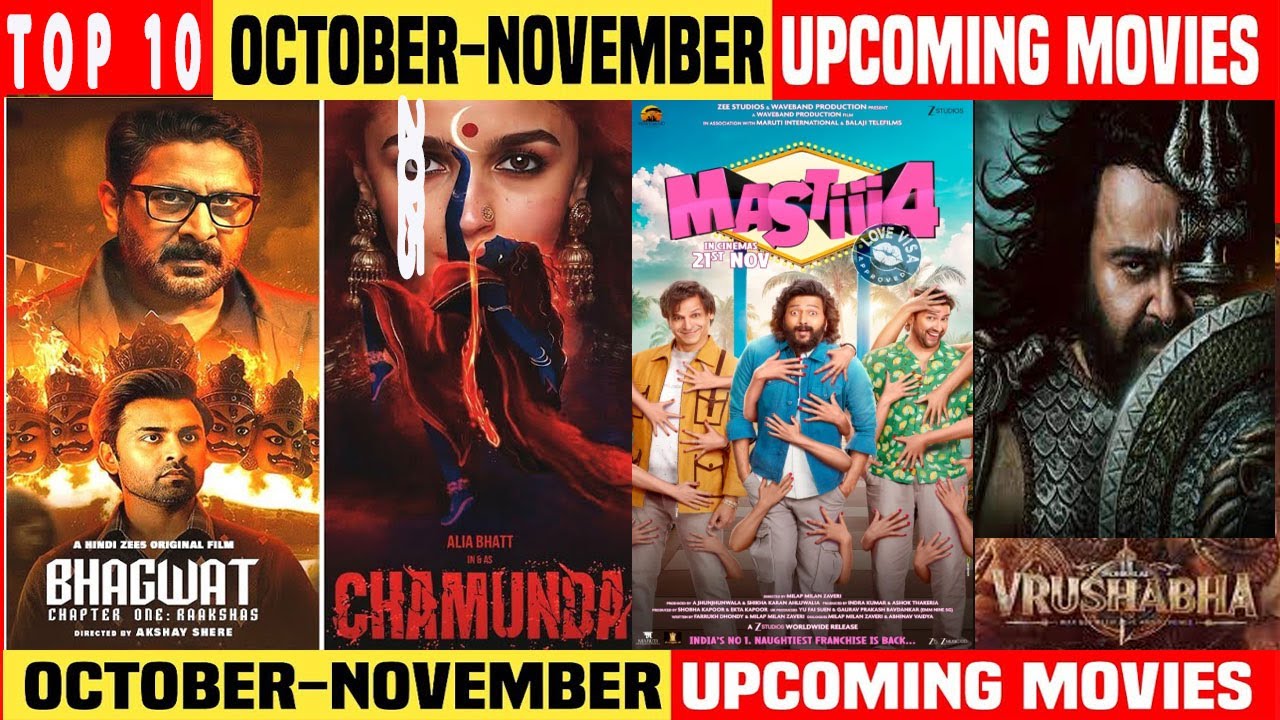 Top 10 Upcoming Indian Movies You Can't Miss! 🍿🎉 | October To November ...