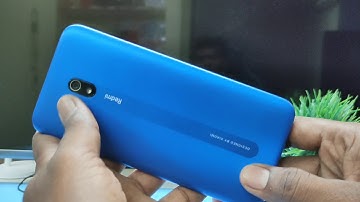 How to turn off or turn on camera sound in Redmi 8A