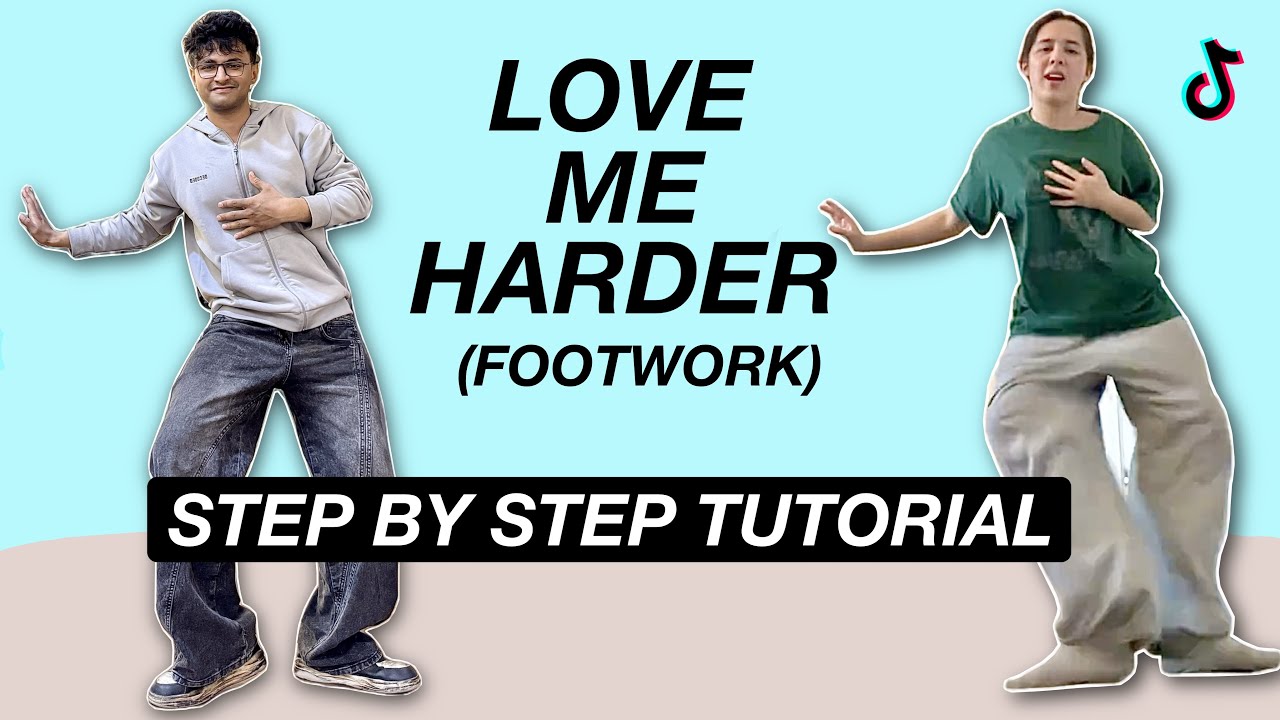 Love Me Harder Dance Trend *STEP BY STEP TUTORIAL* (Beginner Friendly)
