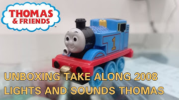 Unboxing Take Along lights and sounds Thomas