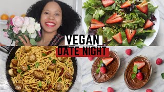 Quarantine Date Night Dinner Ideas ||  Vegan Scallops
