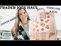 VLOG| coffee shop, went for a run, trader joes haul