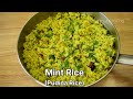 Mint rice  easy and tasty breakfast or lunch recipe  pudina rice  lunch box idea