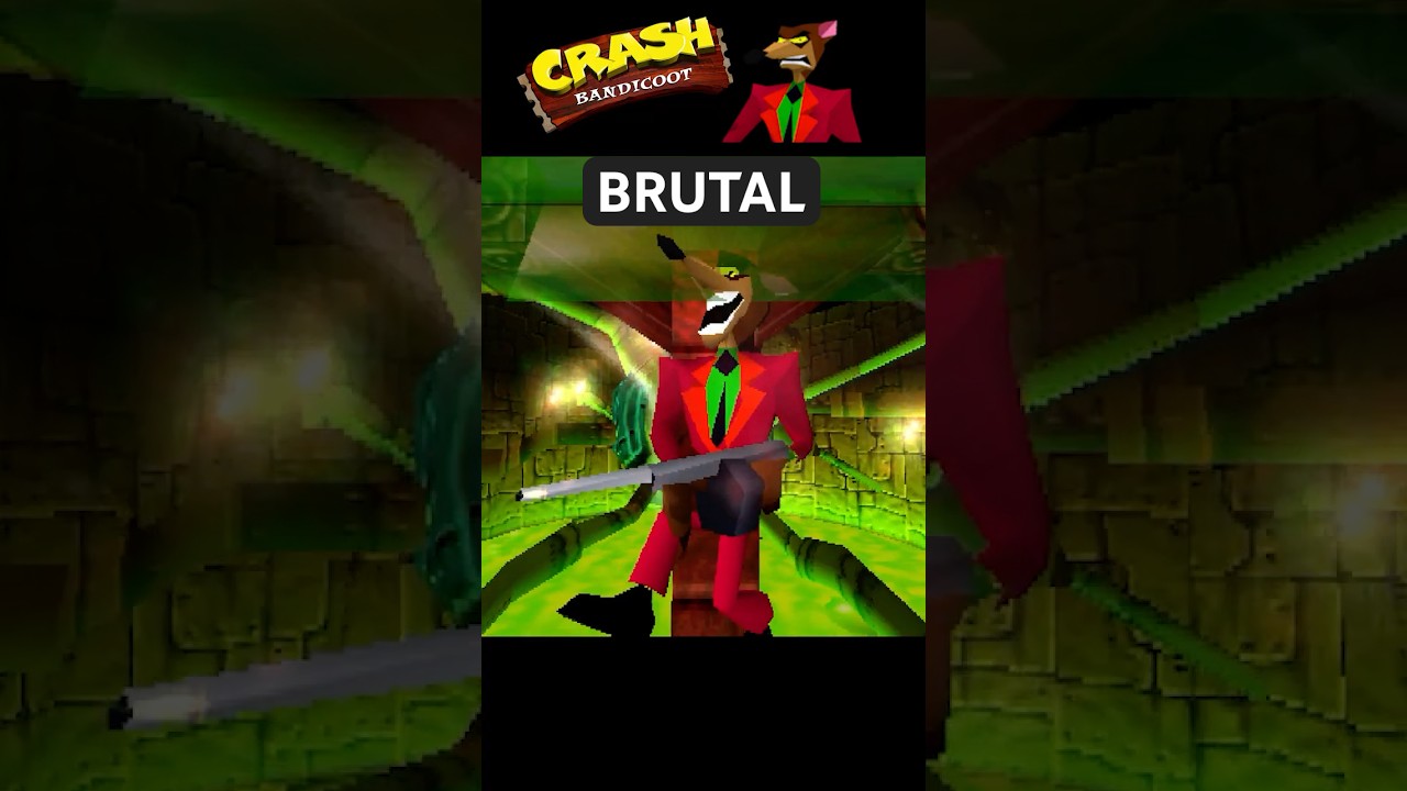 This Crash 1 Boss was Brutal..