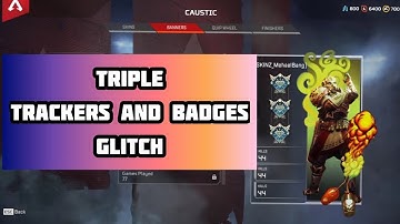 How To Duplicate Your Badge & Trackers in 30 seconds| Apex Legends Season 4 - 14 (PC/PS4)
