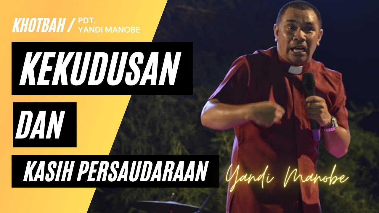 Kekhudusan dan kasih persaudaraan