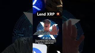 XRP Don't spend It, LEND IT! DEFI Just Went Live!💥 #xrp #news #altcoin  #investing