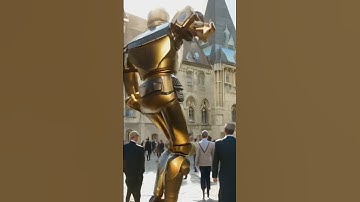 Robot Performs a Unexpected Trick! #ai #technology #robots #aiart