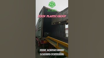 JUXIN Acrylic Sheet Loading 40HQ container video #acrylic