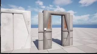 Working Button (Line tracing & Blueprint Interface Demo) - Learning to Game Dev