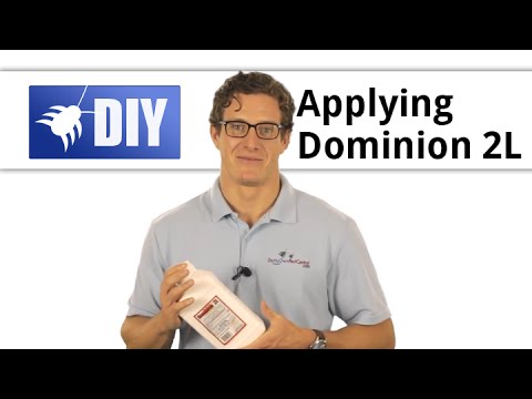 How to Use Dominion 2L Termiticide for a Termite Treatment