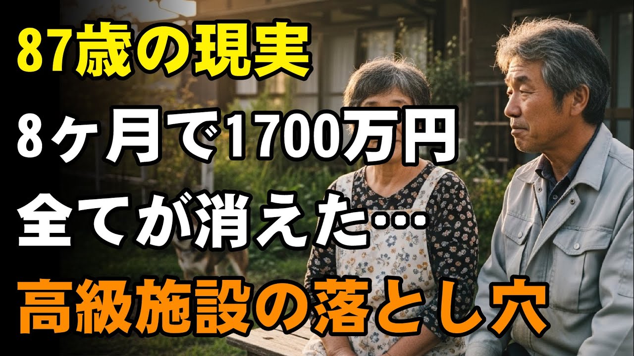 87歳の父の悲痛な告白。息子が勧めた高級老人ホームの落とし穴にはまり、老後資金は半分に…【シニアライフ】【60代以上の方へ】