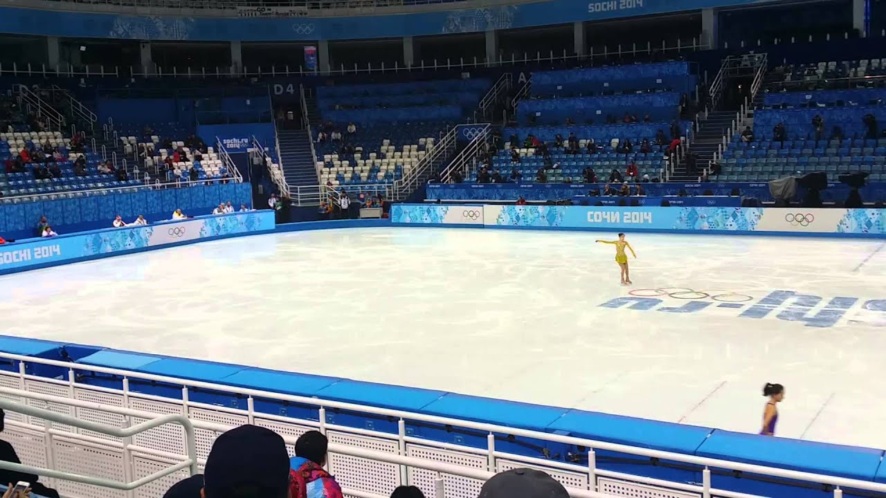 20140219 Sochi olympic short rehearsal YunaKim - 3Lz3T - 3
