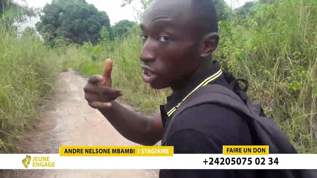 LA RUE TV I JEUNE ENGAGE I IL EST LE PREMIER STAGIAIRE CHEZ GAËL PAPAYE AU CONGO-BRAZZAVILLE