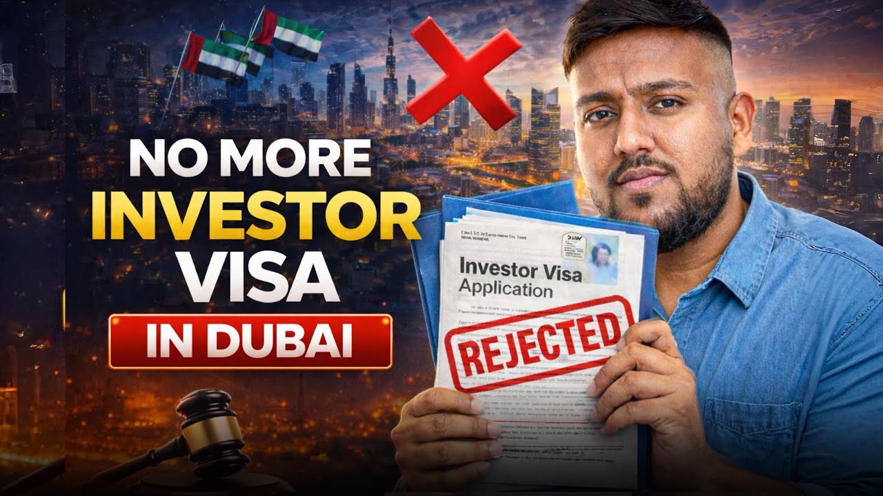 Why Dubai 🇦🇪 Investor Visa Getting Rejected? | Don’t Waste Your Money💰Explained