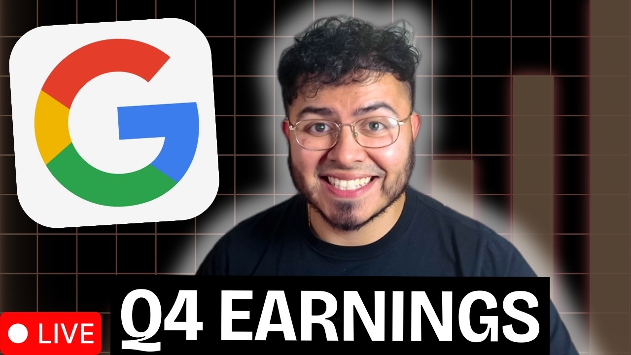 GOOGLE EARNINGS LIVE | AI STOCK CRASH