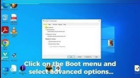 Speed Up Windows 10 with MSCONFIG