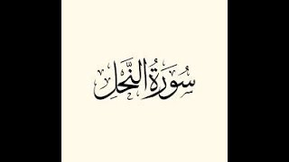 ختمة المراجعة السريعة بالحدر مع مراعاة الأحكام ( سورة النحل ) للشيخ نصر الدين عصام التمادي .
