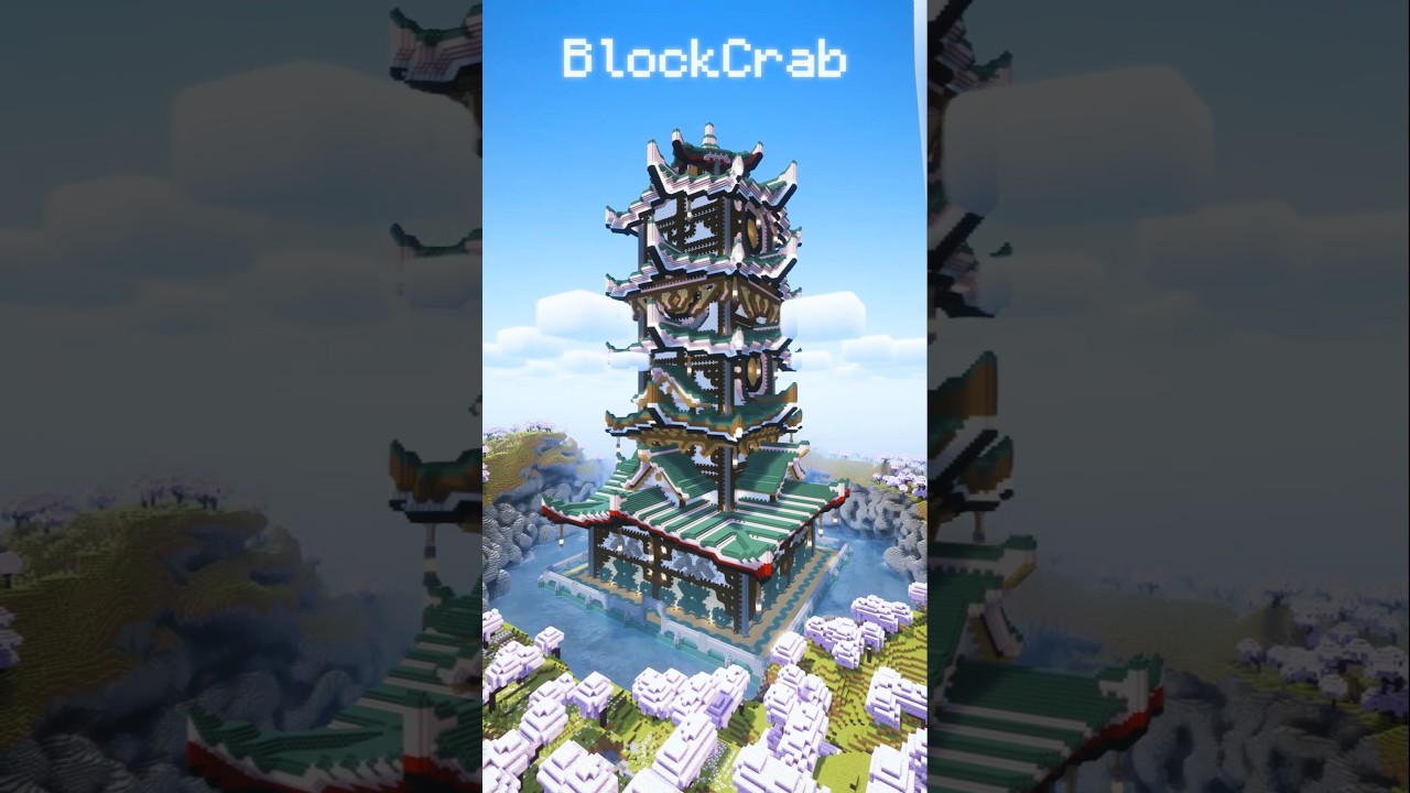 Easy Minecraft Japanese House Tutorial 🤯