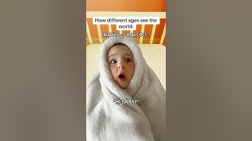 How different ages see the world #pov #relatable #comedy #skit