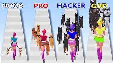 Dog Whisperer 3D © NOOB vs PRO vs HACKER - All Levels Gameplay Walkthrough New Update (Android, IOS)