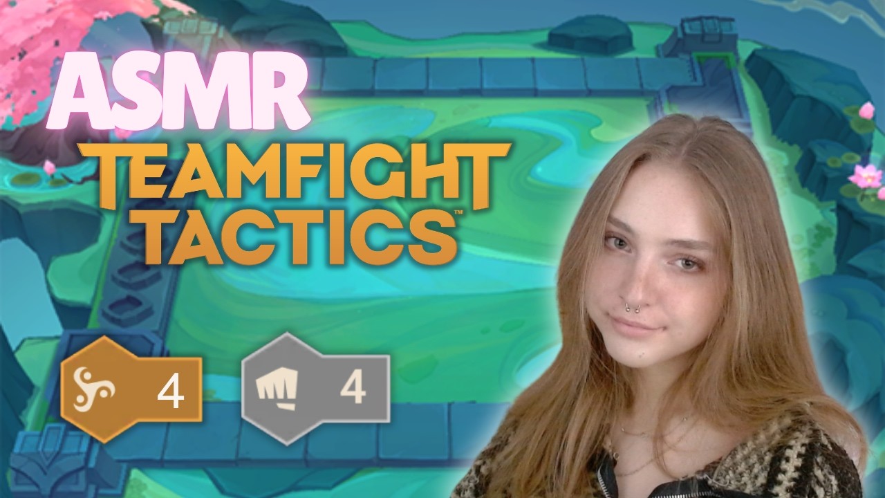 TFT ASMR Void + Bruiser! ⋆˚꩜🎧꩜˚⋆ Whispered Facecam Gaming, Keyboard and ...