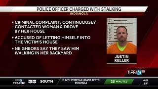 Indianola police officer charged with stalking woman