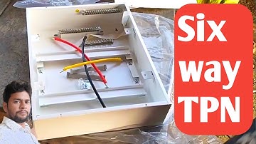 Havells Double Door 6 Way TPN Installation|Electrical Main Board|Reo TPN Box