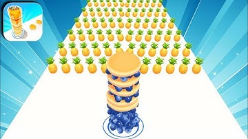 Pancake Run Games All Levels Gameplay Walkthrough iOS,Android Update Cake & Fruit Runner GOP4NG