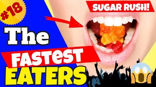 The Fastest Eaters Compilation #18 | Sugar Rush | Eating Challenge