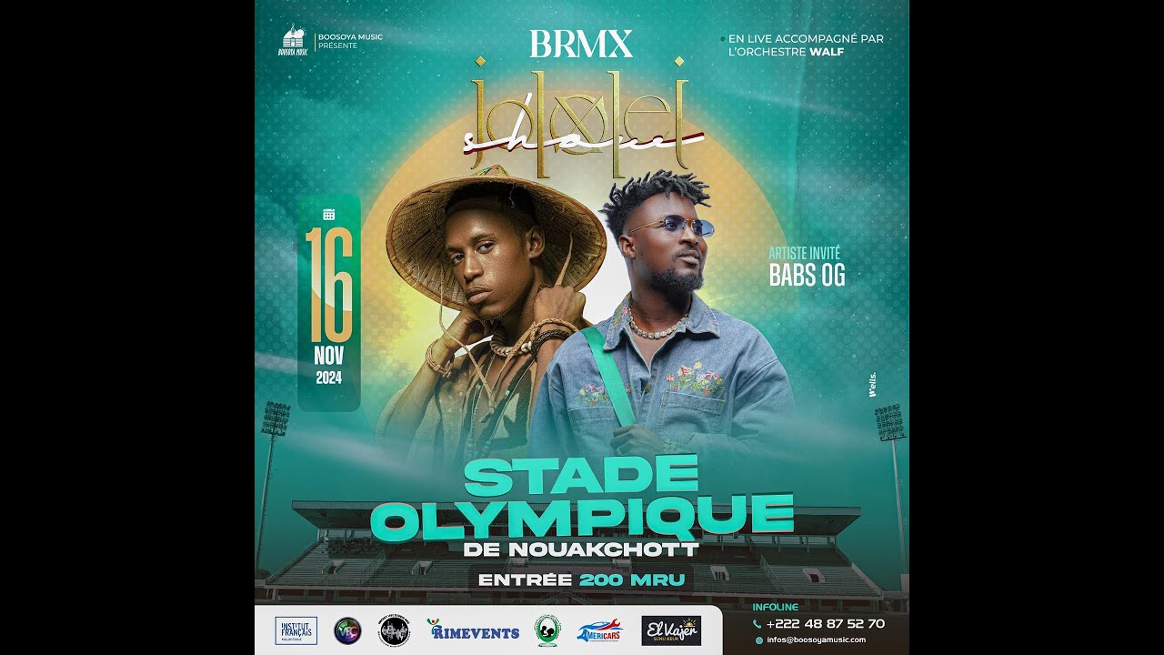 jololej show BABS OG au stade olympique de nktt