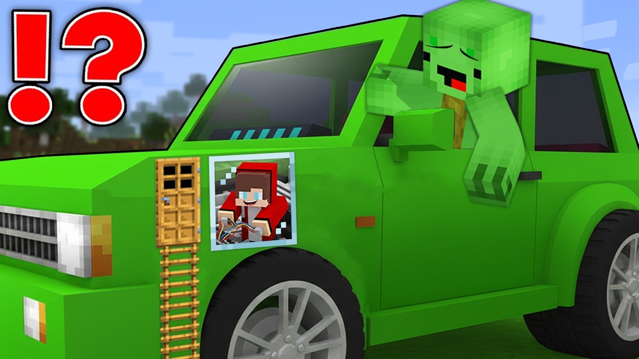 JJ Hide inside Mikey’s Car ?!