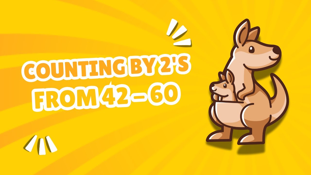 Let’s Learn to Count by 2’s from 42 - 60! - YouTube