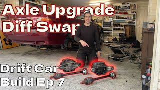 Medium to Small Case Diff Swap Fail + Axle Upgrade | e36 Drift Build Ep 7