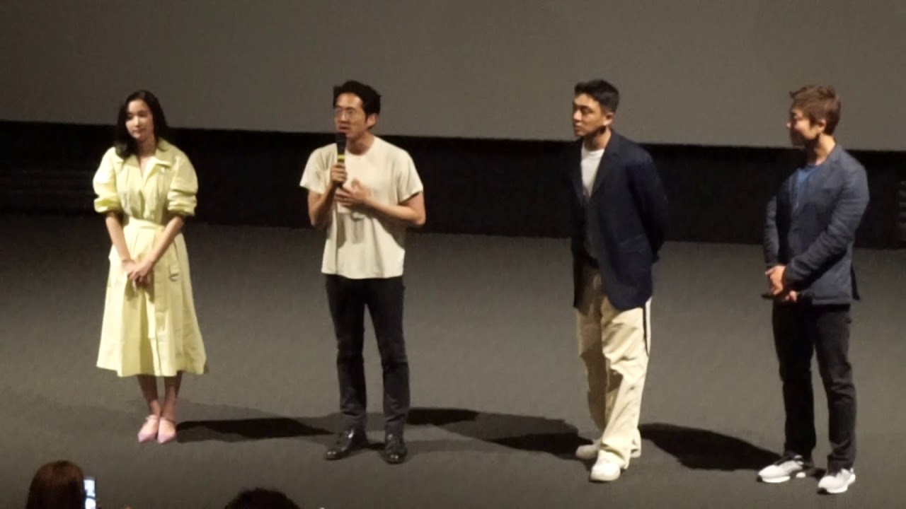 [180522] 버닝 무대인사 유아인 연상엽 전종서