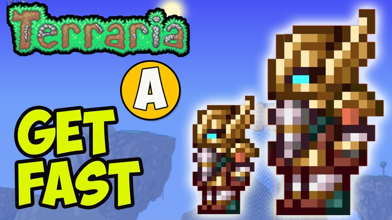 Terraria how to get VALHALLA KNIGHT ARMOR (EASY) Terraria 1.4.4.9