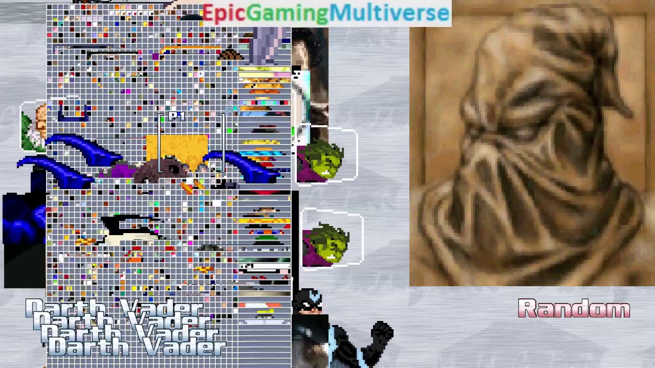 MUGEN Matches / Battles / Fights Of Darth Vader Squad VS Random Characters
