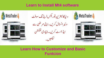 How to Download MT4 desktop|| app-customize in Easy way&Use||  Basics functions part1 in hindi urdu