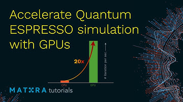 Mat3ra Tutorial: Accelerate Quantum ESPRESSO simulation with GPUs