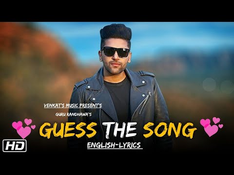 guess-the-song-challenge-:-guru-randhawa-|-part-2-|-new-punjabi-songs-2019-|-venkat's-music-2019-|