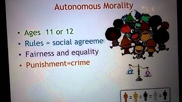 Piaget moral development