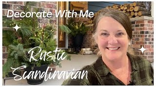 Scandinavian Christmas Front Porch Decorate with Me/Natural Winter Decor Easy by Silver Lining Day Dreams 1,174 views 1 year ago 8 minutes, 21 seconds